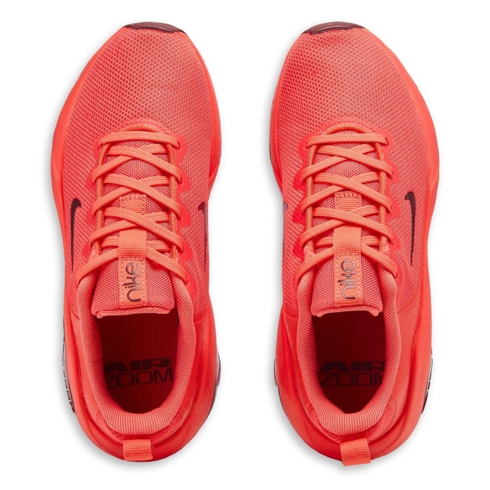 Nike Red Athletic Shoes Breathable Mesh Design - Picture 2 of 3